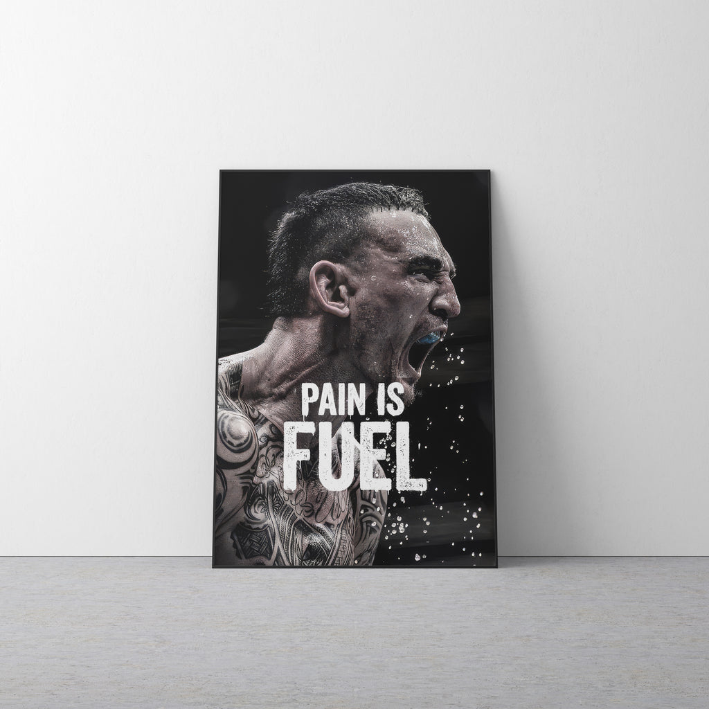 Max Holloway 'Fuel' Canvas