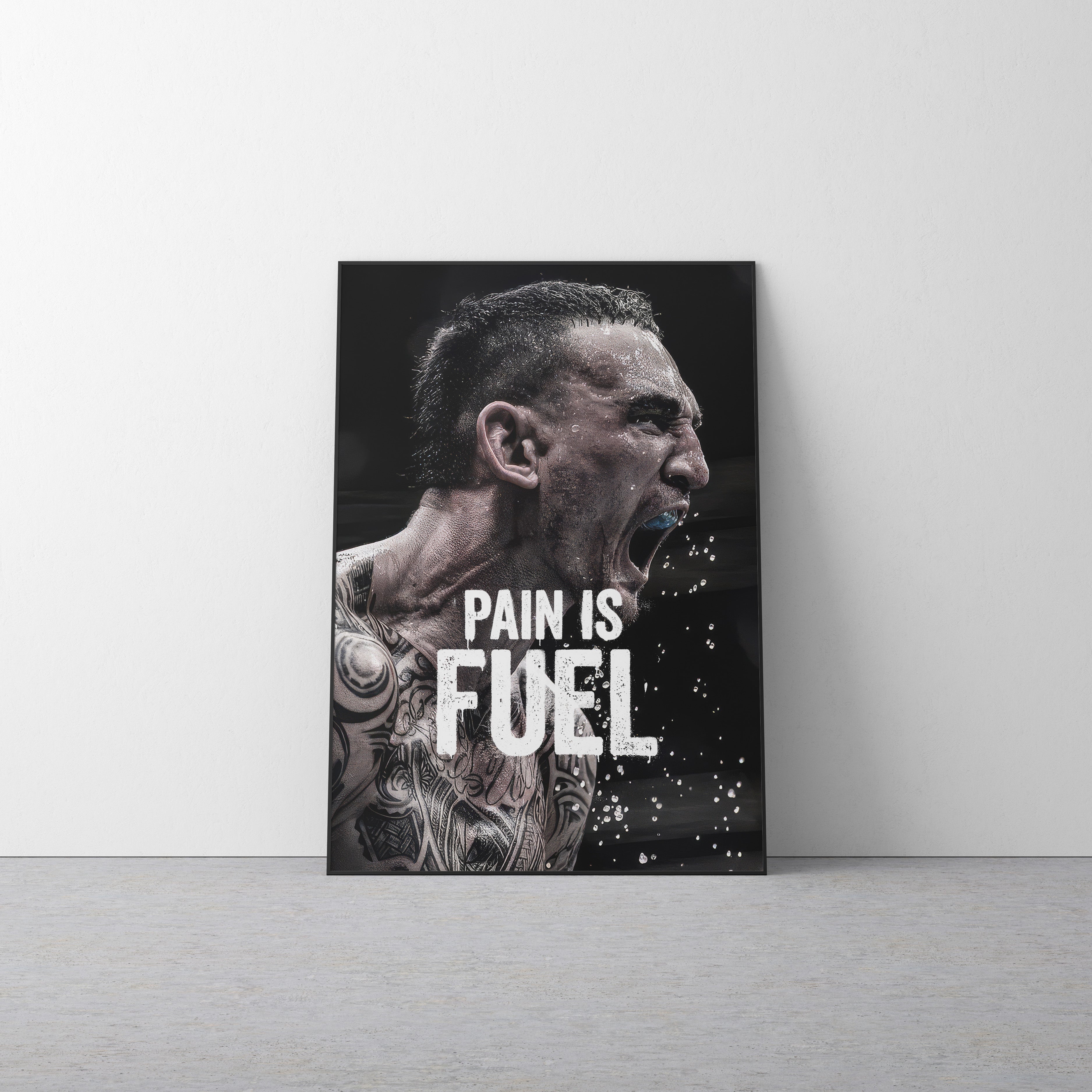 Max Holloway 'Fuel' Canvas