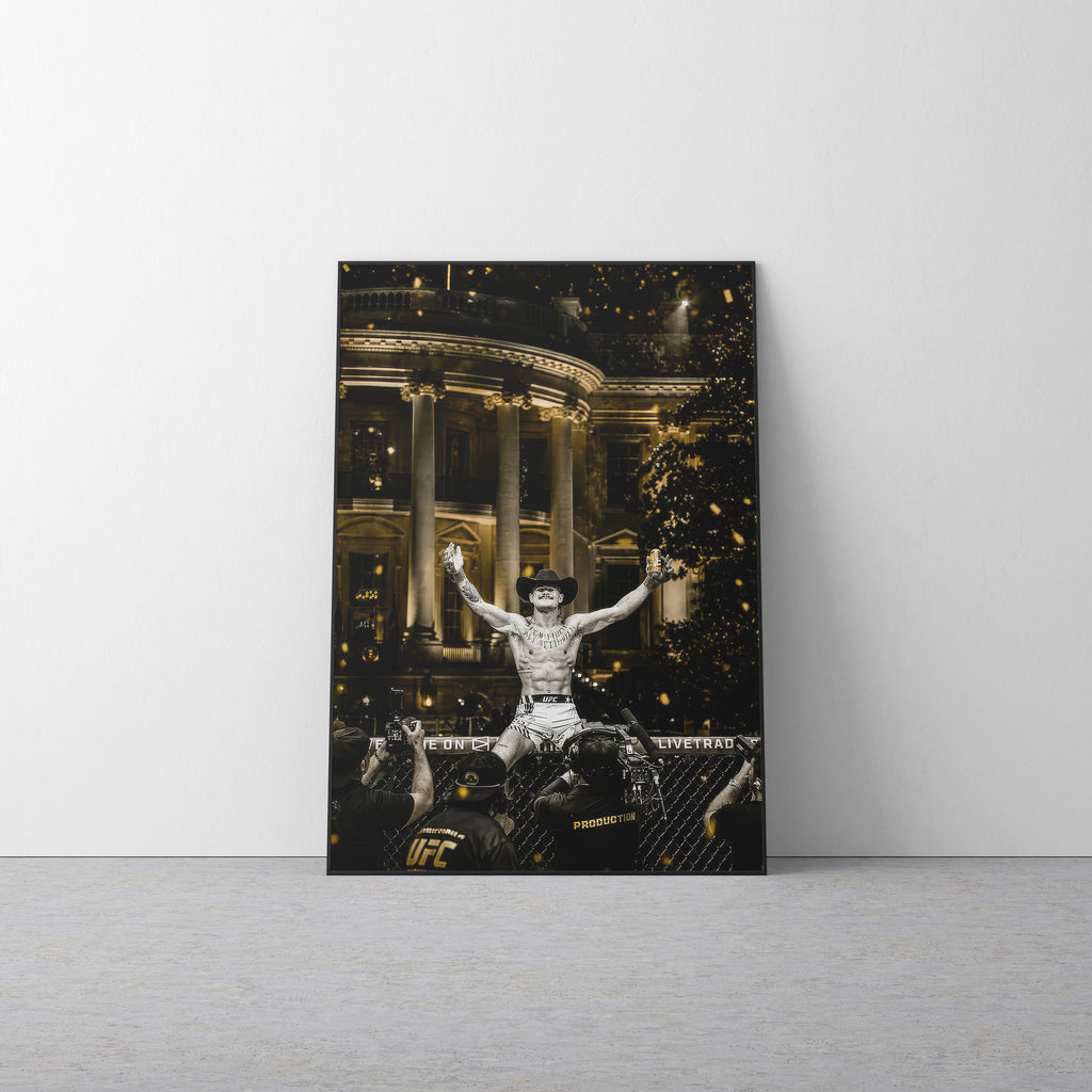 Diego Lopez 'White House' Canvas