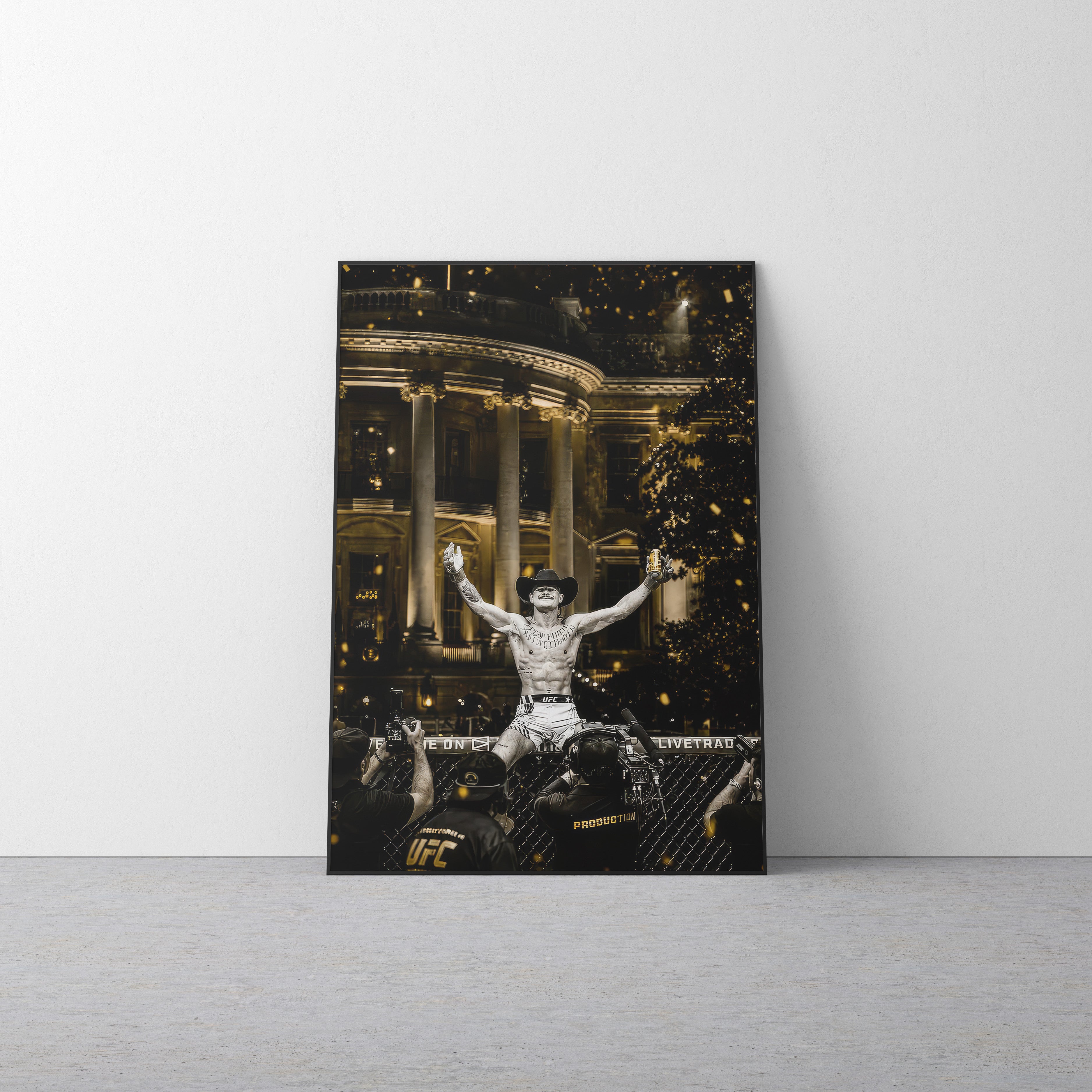 Diego Lopez 'White House' Canvas