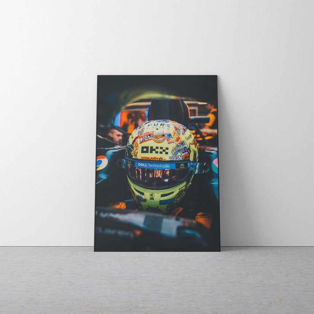 Lando Norris '100th Race' Canvas