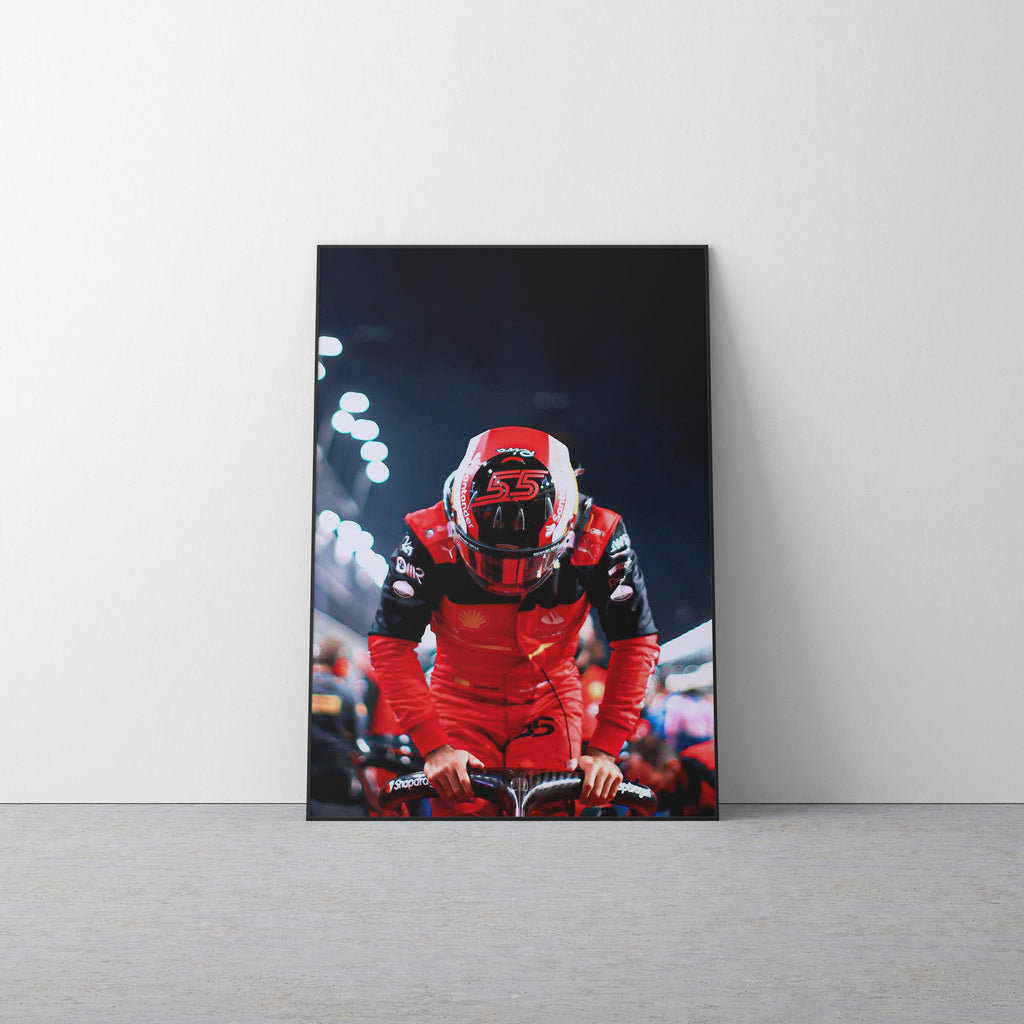 Carlos Sainz '55' Canvas