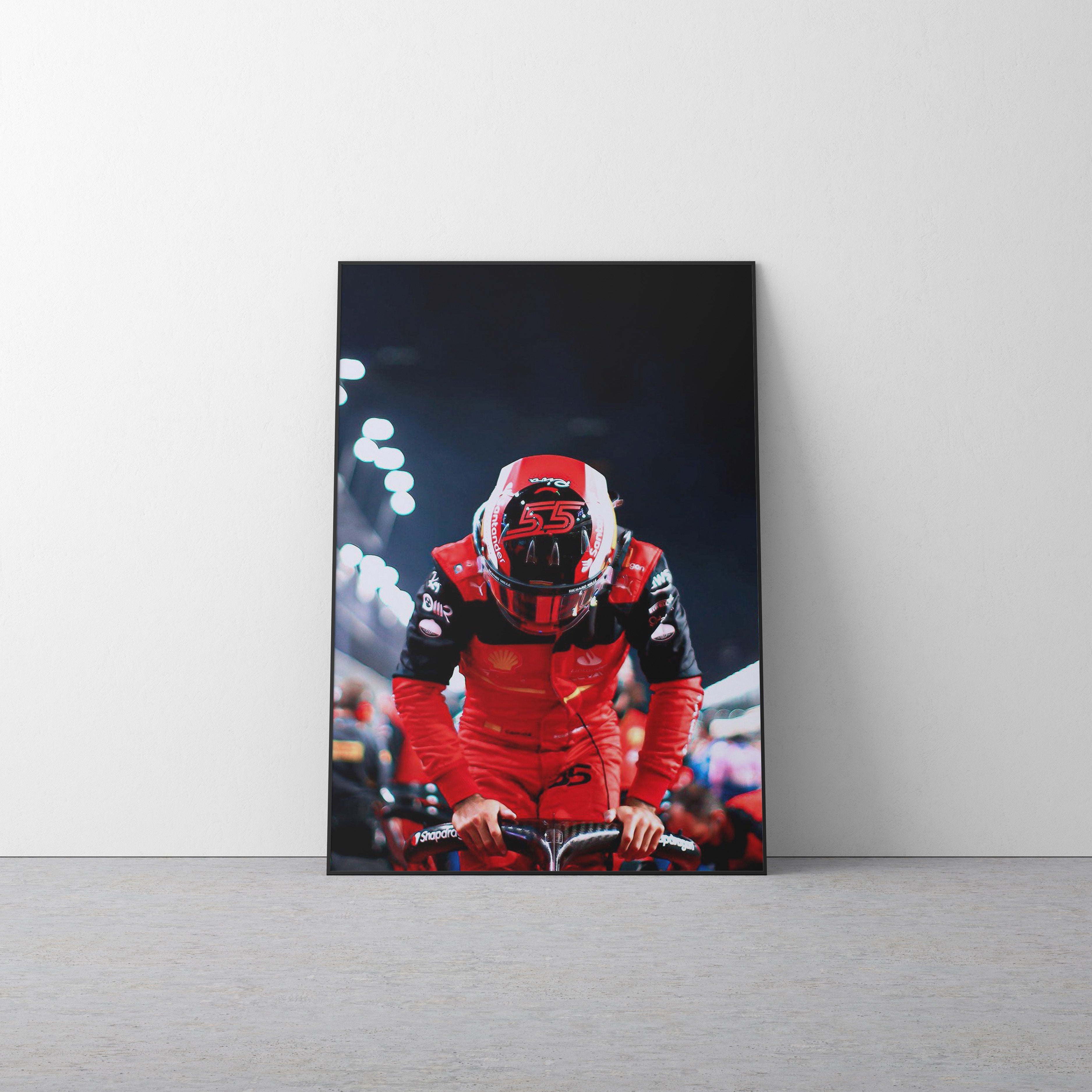 Carlos Sainz '55' Canvas