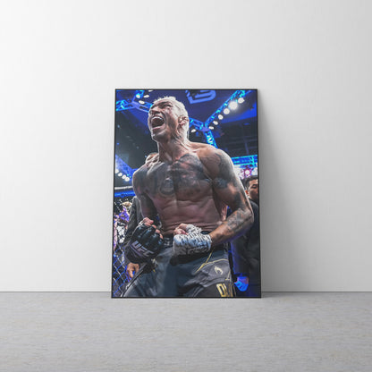 Charles Oliveira 'Loud' Canvas