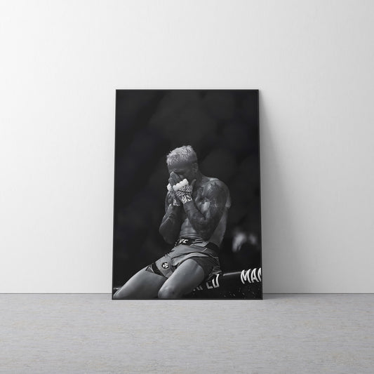 Charles Oliveira 'Humble' Canvas