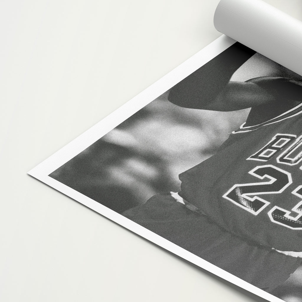 Michael Jordan 'Blur' Canvas