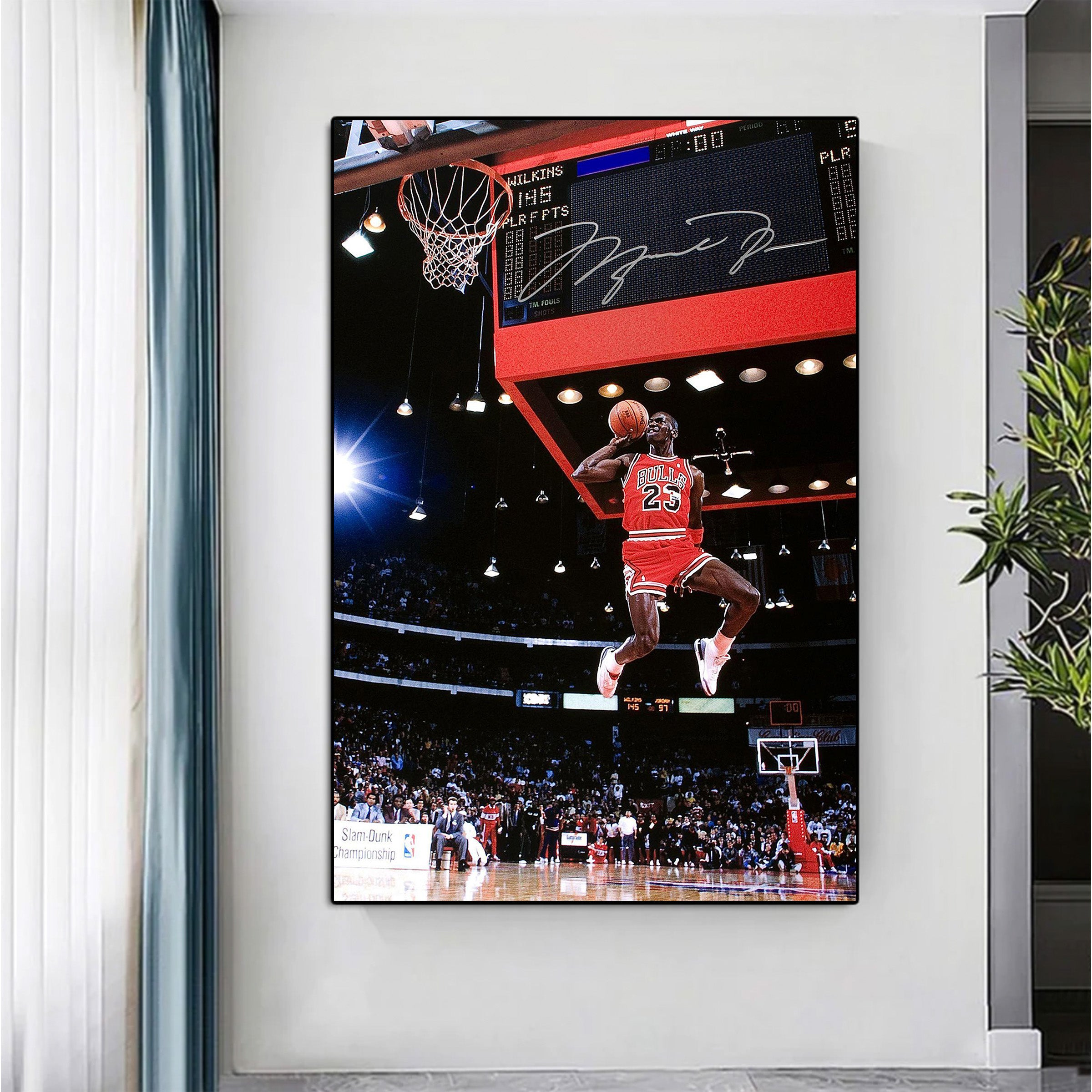 Michael Jordan 'Dunk' Canvas