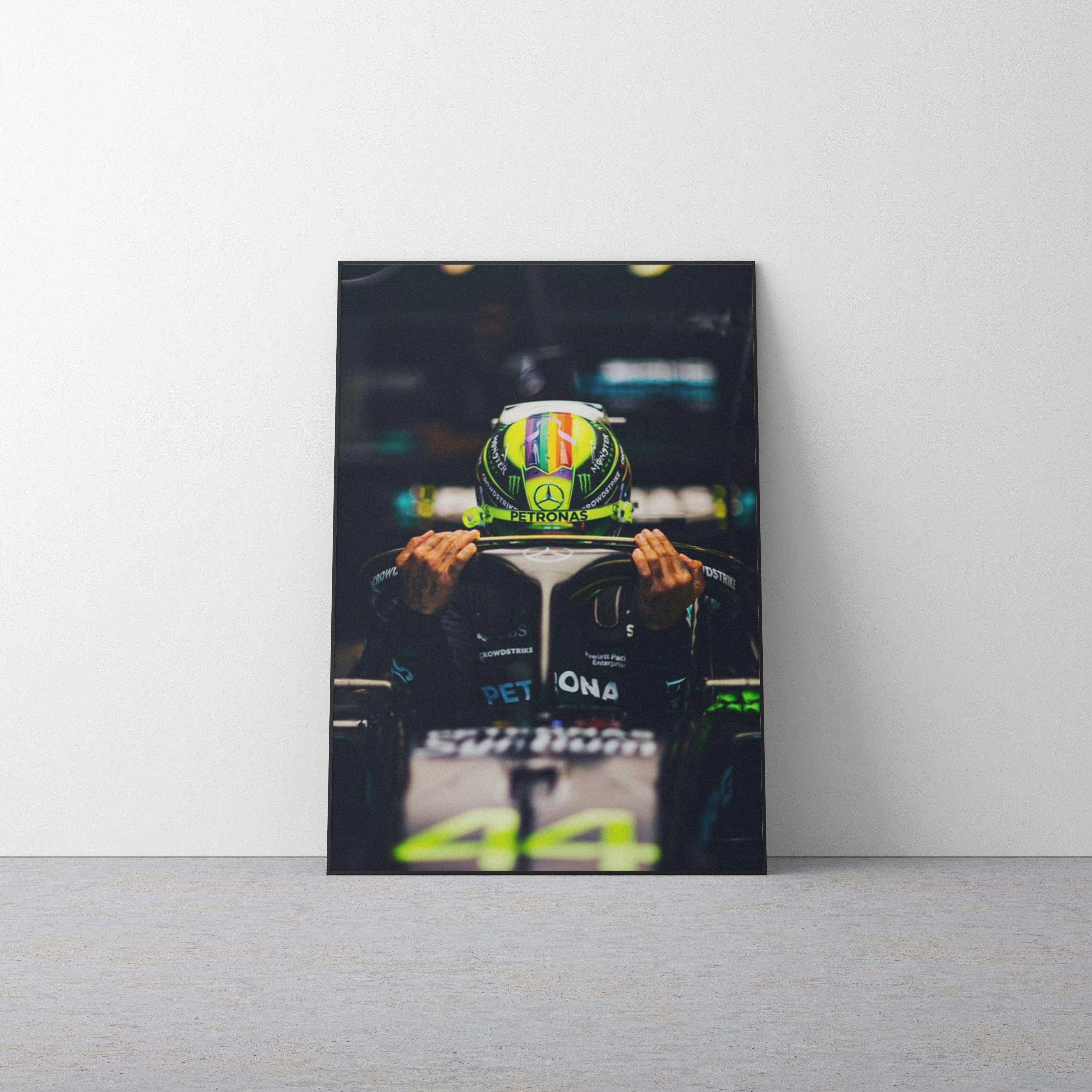 Lewis Hamilton 'Rollin' Canvas