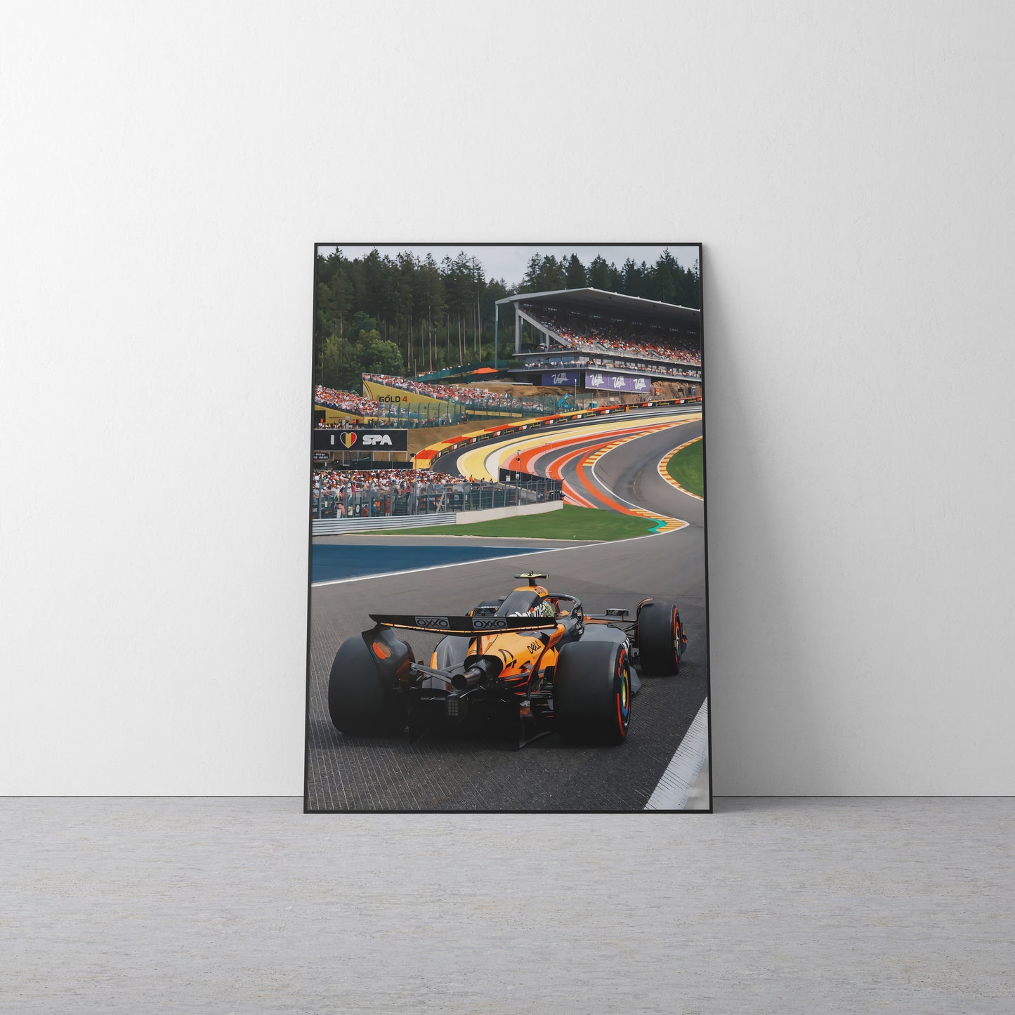 Lando Norris 'Spa' Canvas