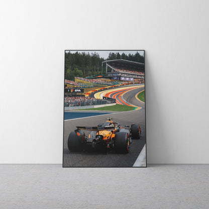 Lando Norris 'Spa' Canvas