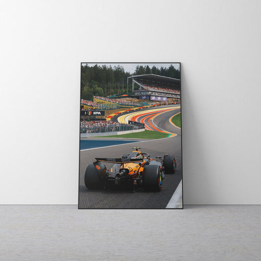 Lando Norris 'Spa' Canvas
