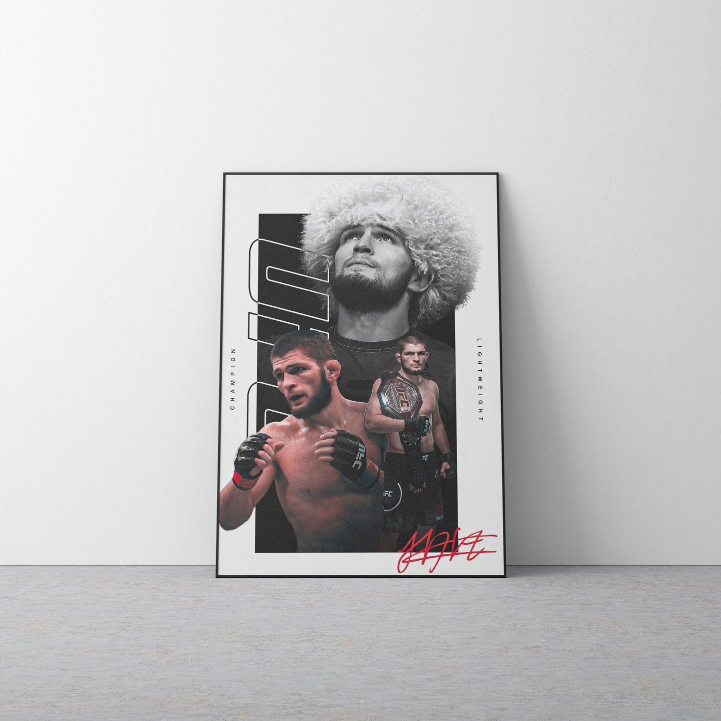 Khabib Nurmagomedov 'Greatness' Canvas