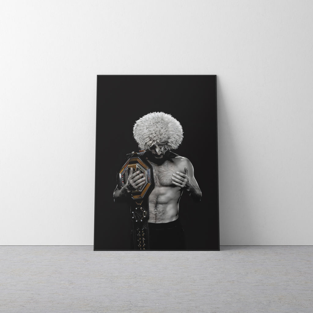 Khabib Nurmagomedov 'Goat' Canvas