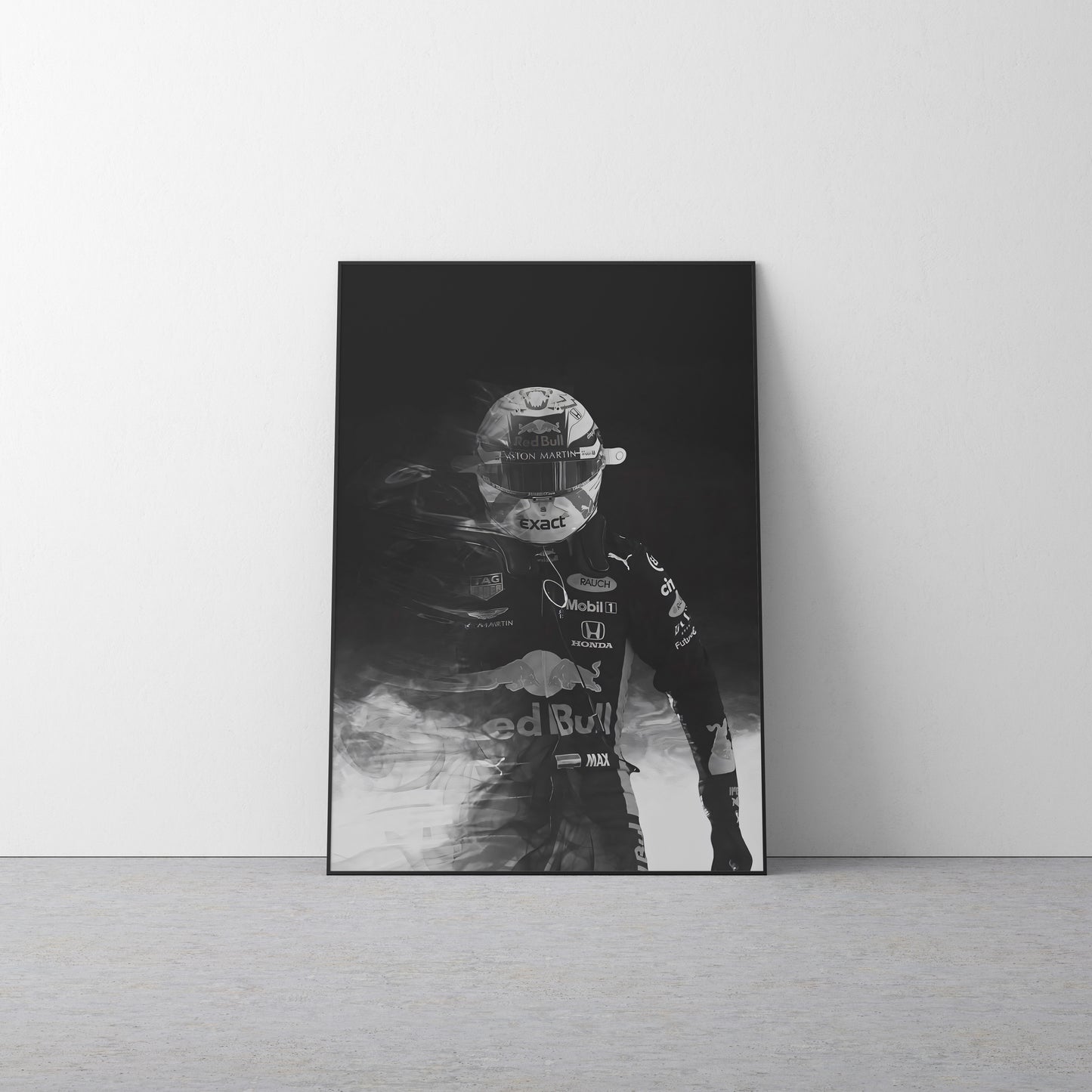 Max Verstappen 'Fade' Canvas