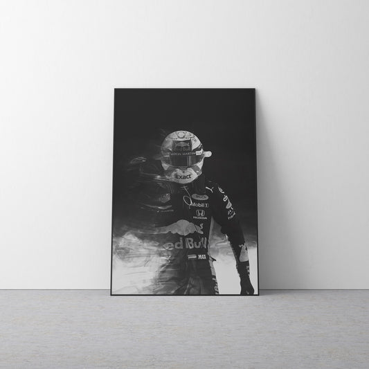 Max Verstappen 'Fade' Canvas