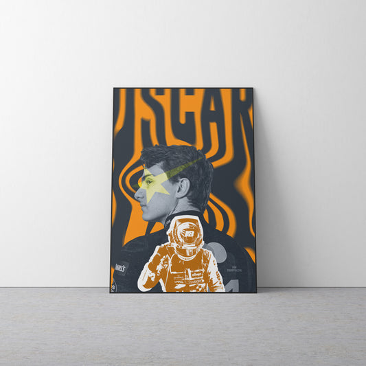Oscar Piastri 'Star' Canvas
