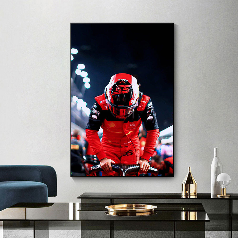 Carlos Sainz '55' Canvas