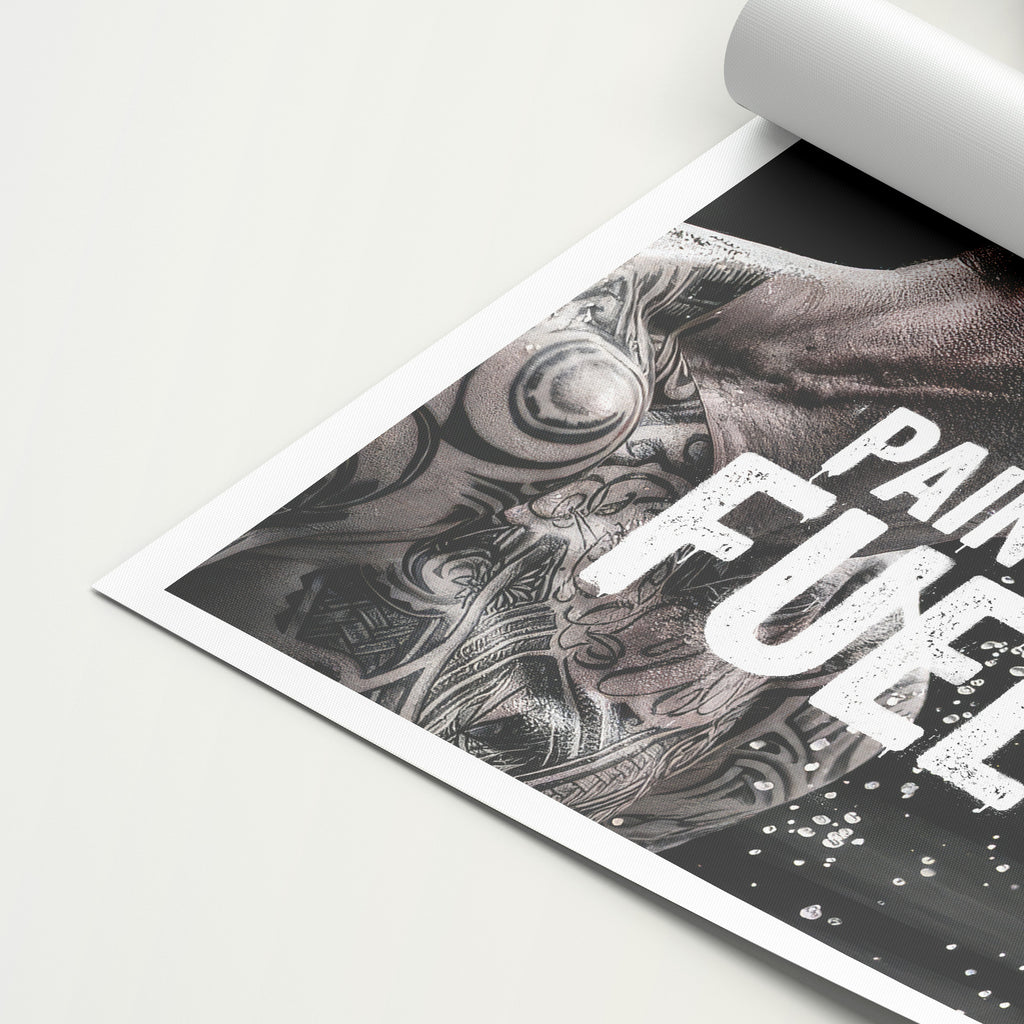 Max Holloway 'Fuel' Canvas