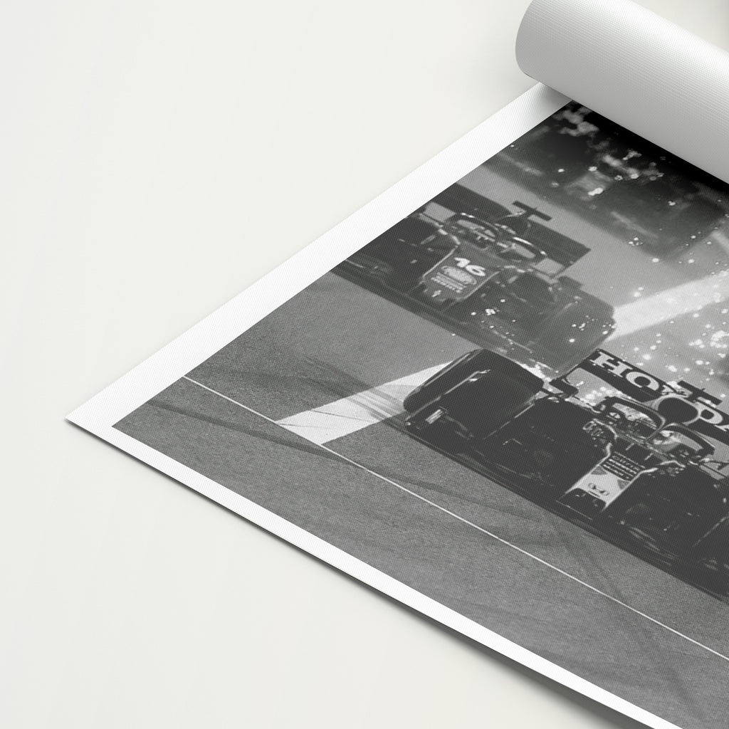 Redbull 'Black and White' Canvas