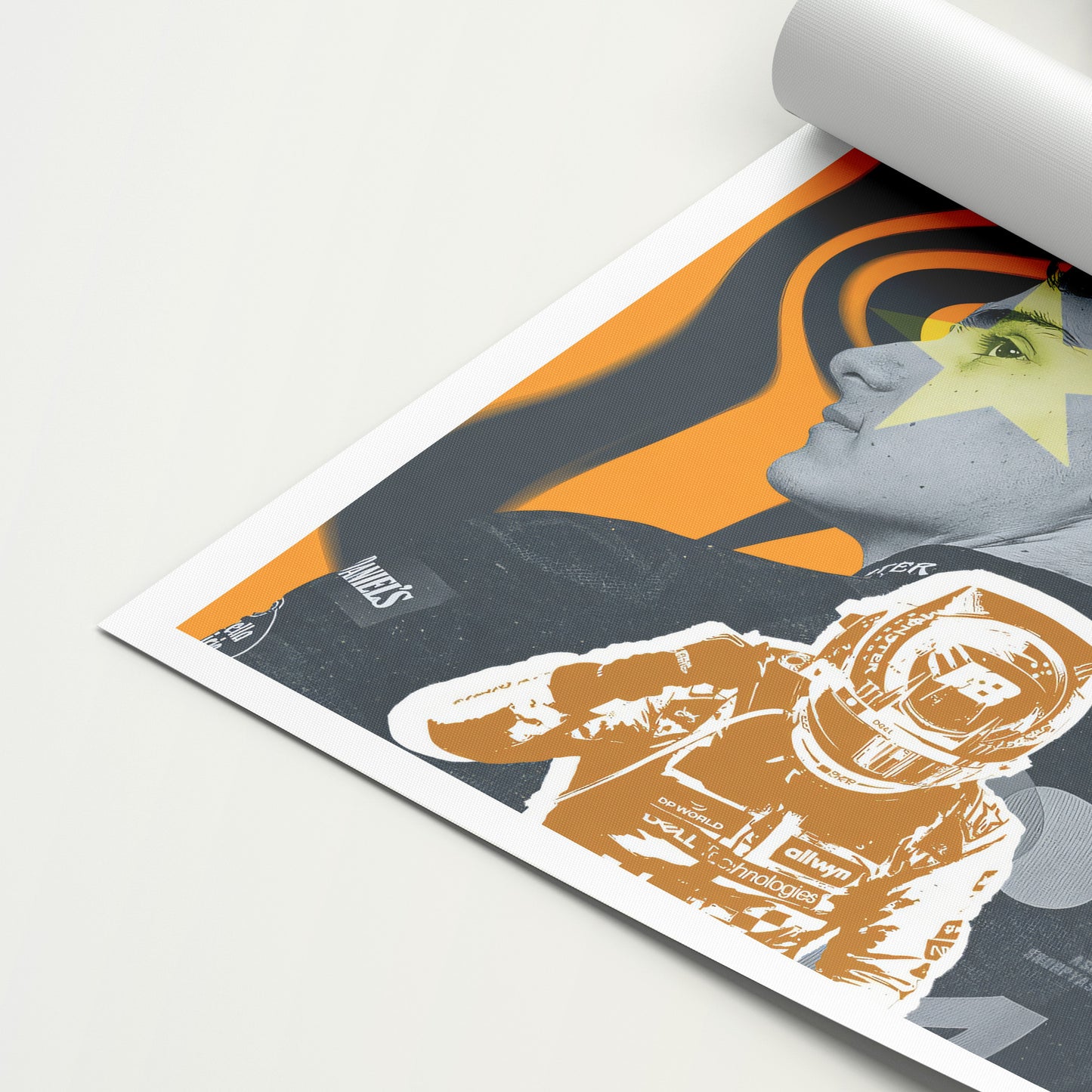 Oscar Piastri 'Star' Canvas