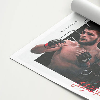 Khabib Nurmagomedov 'Greatness' Canvas