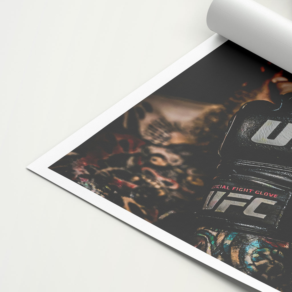 Conor Mcgregor 'Face' Canvas