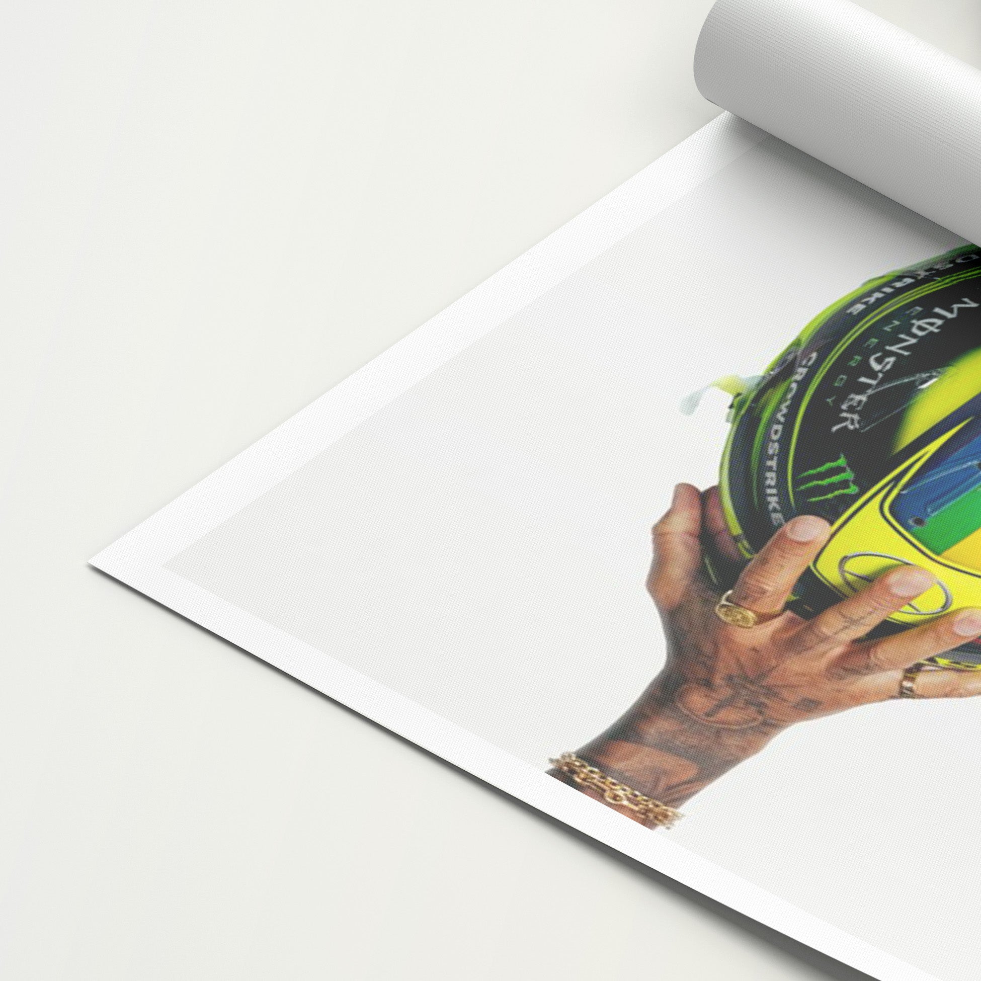 Lewis Hamilton 'Helmet 22' Design Canvas