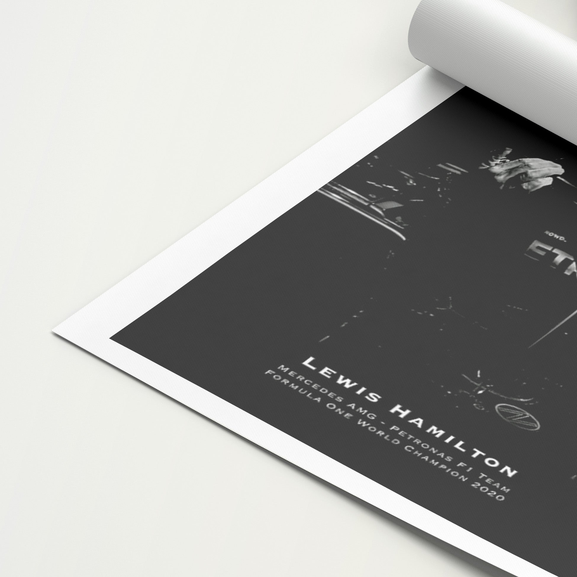 Lewis Hamilton 'Champion' 2020