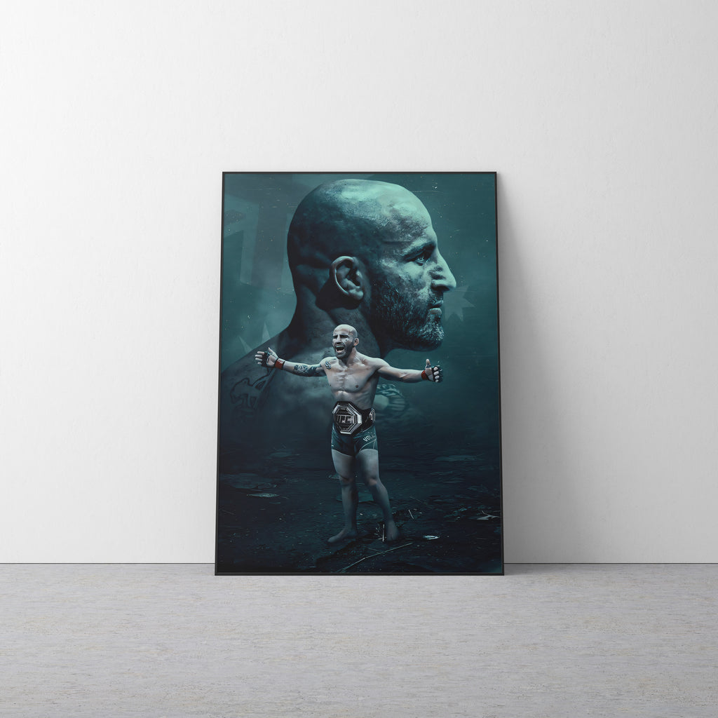 Alex Volkanovski 'Smokey' Canvas
