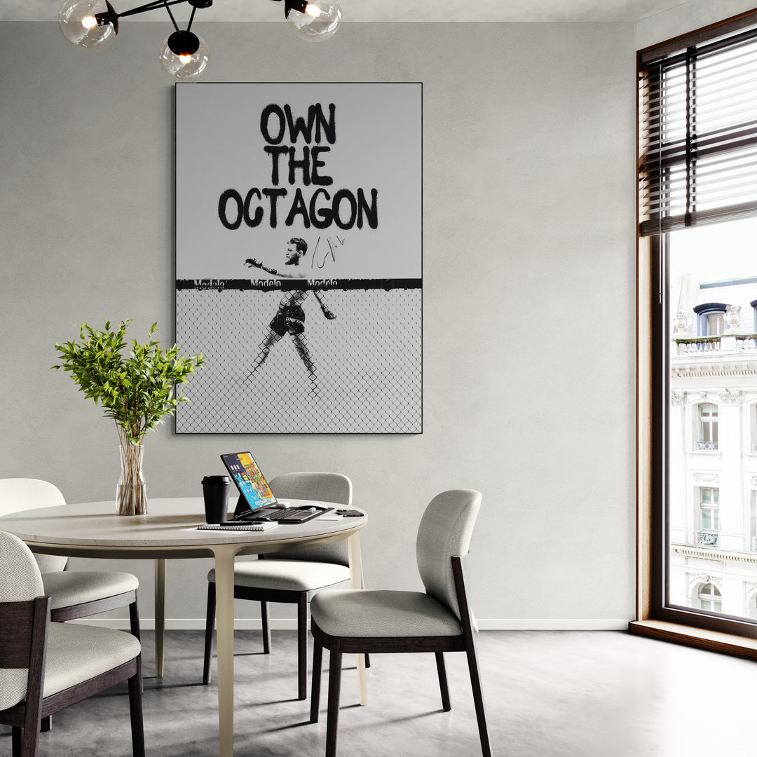 Conor McGregor 'Own The Octagon' Canvas