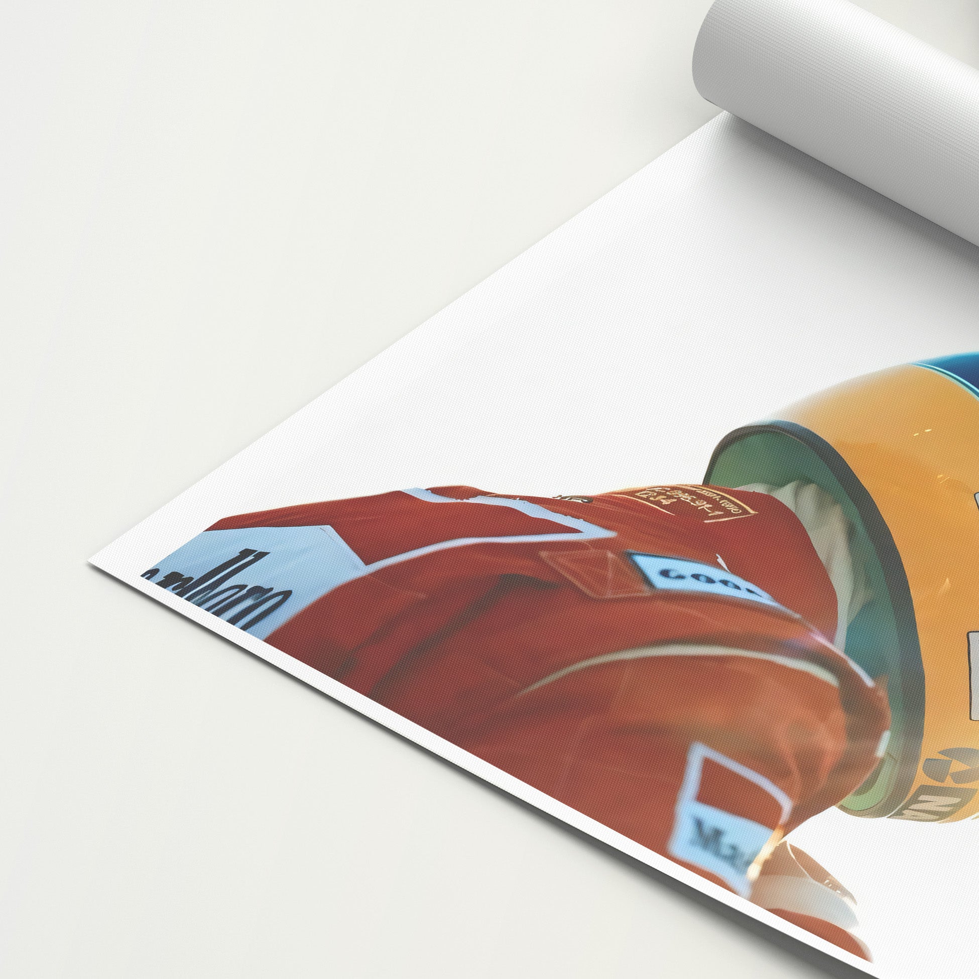 Ayrton Senna 'Sun' Canvas