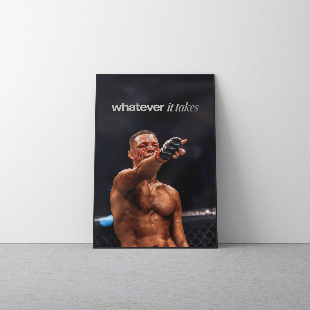 Nate Diaz 'Whatever' Canvas
