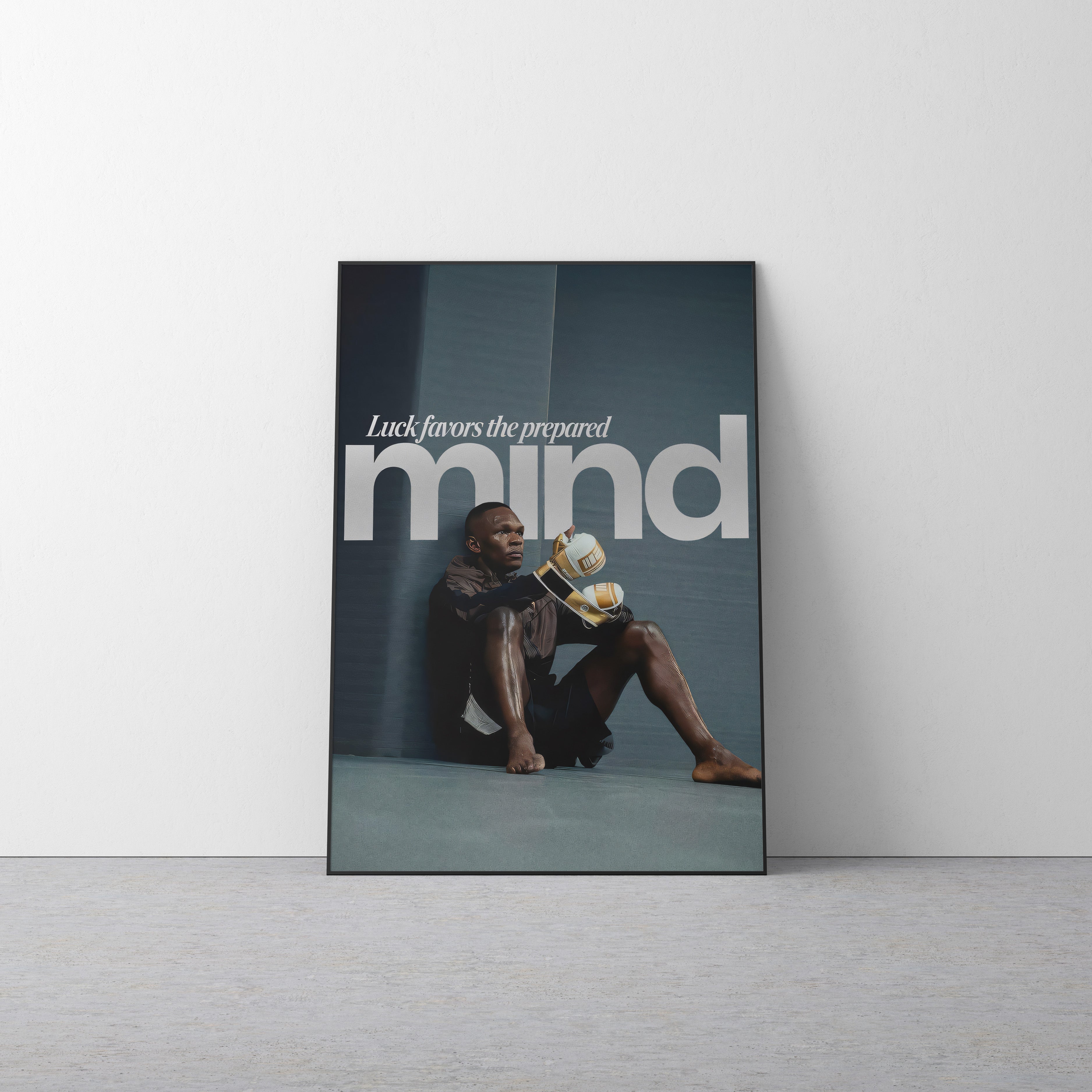 Israel Adesanya 'Mind' Canvas