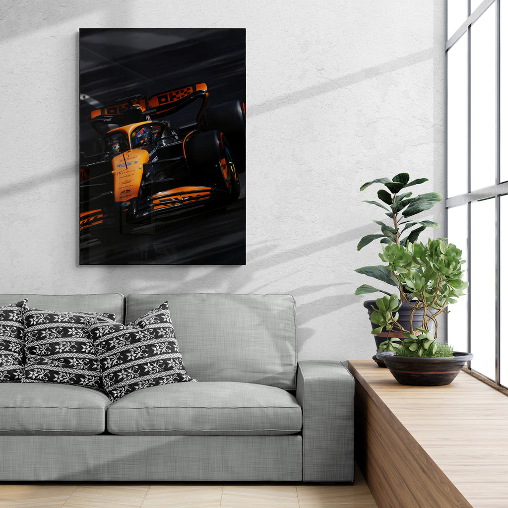 Oscar Piastri '#81' Canvas