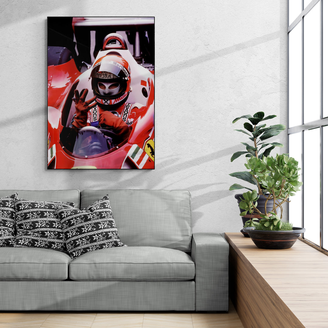 Niki Lauda 'GOAT' Canvas