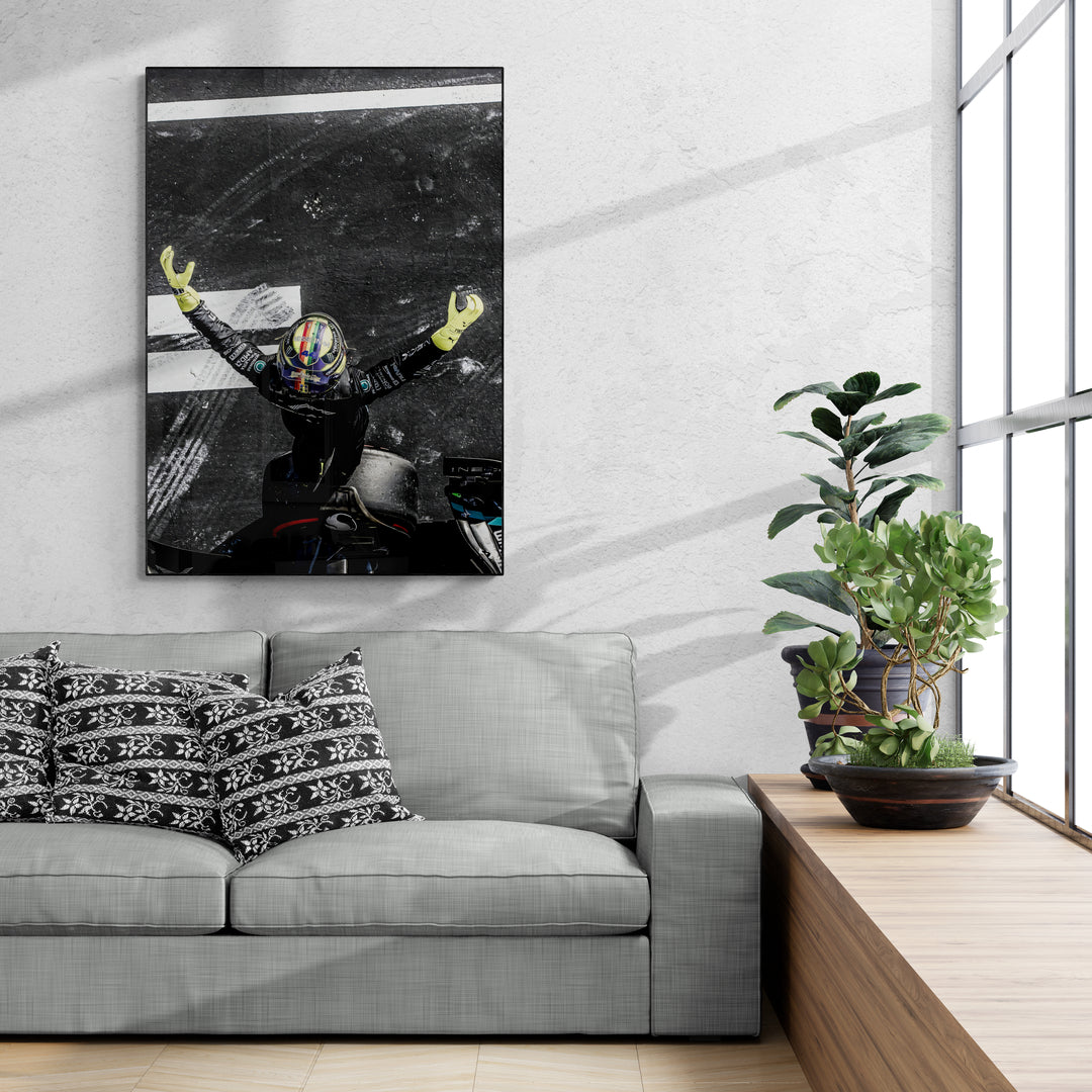 Lewis Hamilton 'One' Canvas