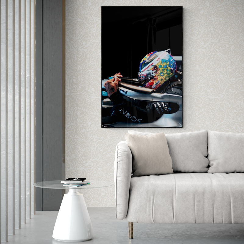 Lewis Hamilton 'Takashi Murakami' Canvas
