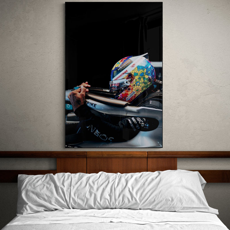 Lewis Hamilton 'Takashi Murakami' Canvas