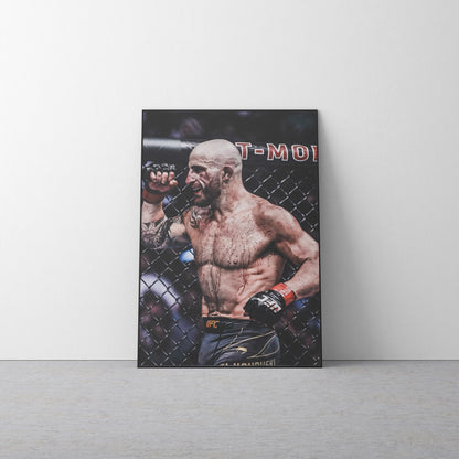 Alex Volkanovski 'Grey' Canvas