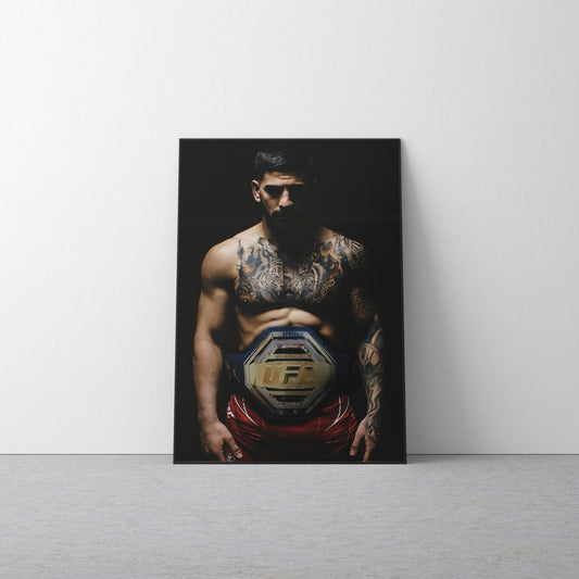 Ilia Topuria 'Shadow' Canvas