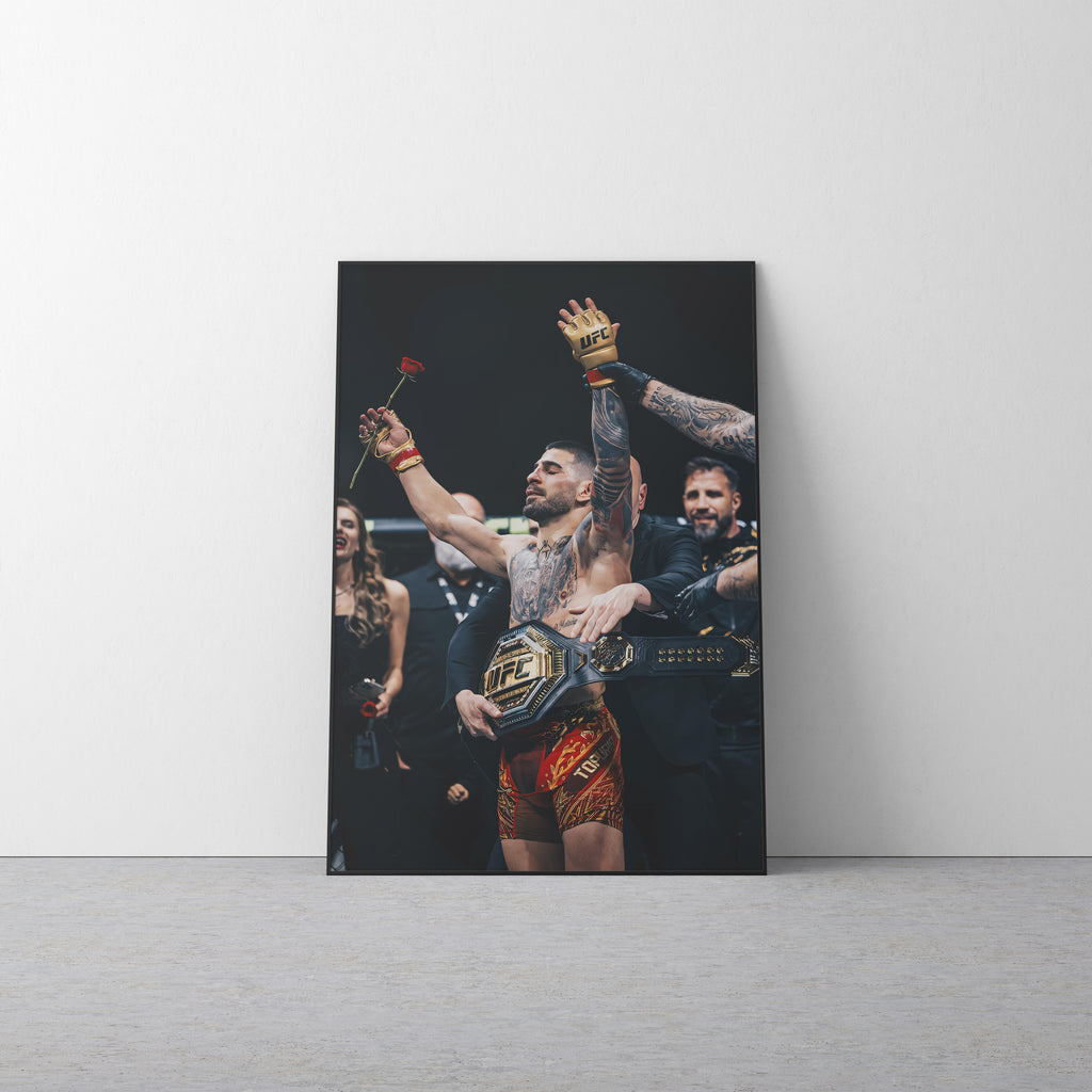 Ilia Topuria 'Champion' Canvas