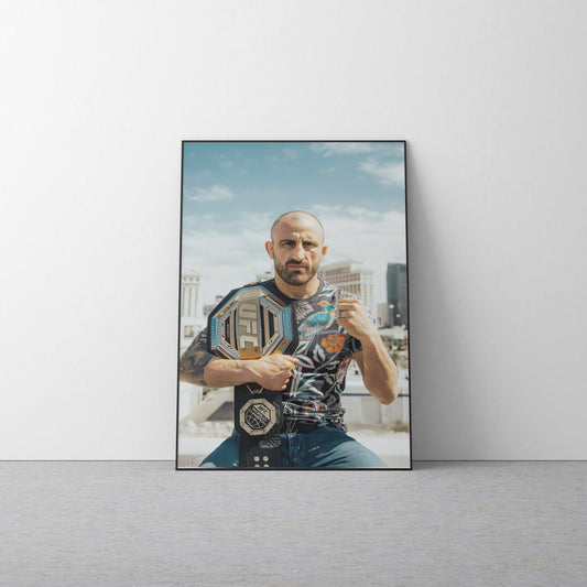 Alex Volkanovski 'Sky' Canvas