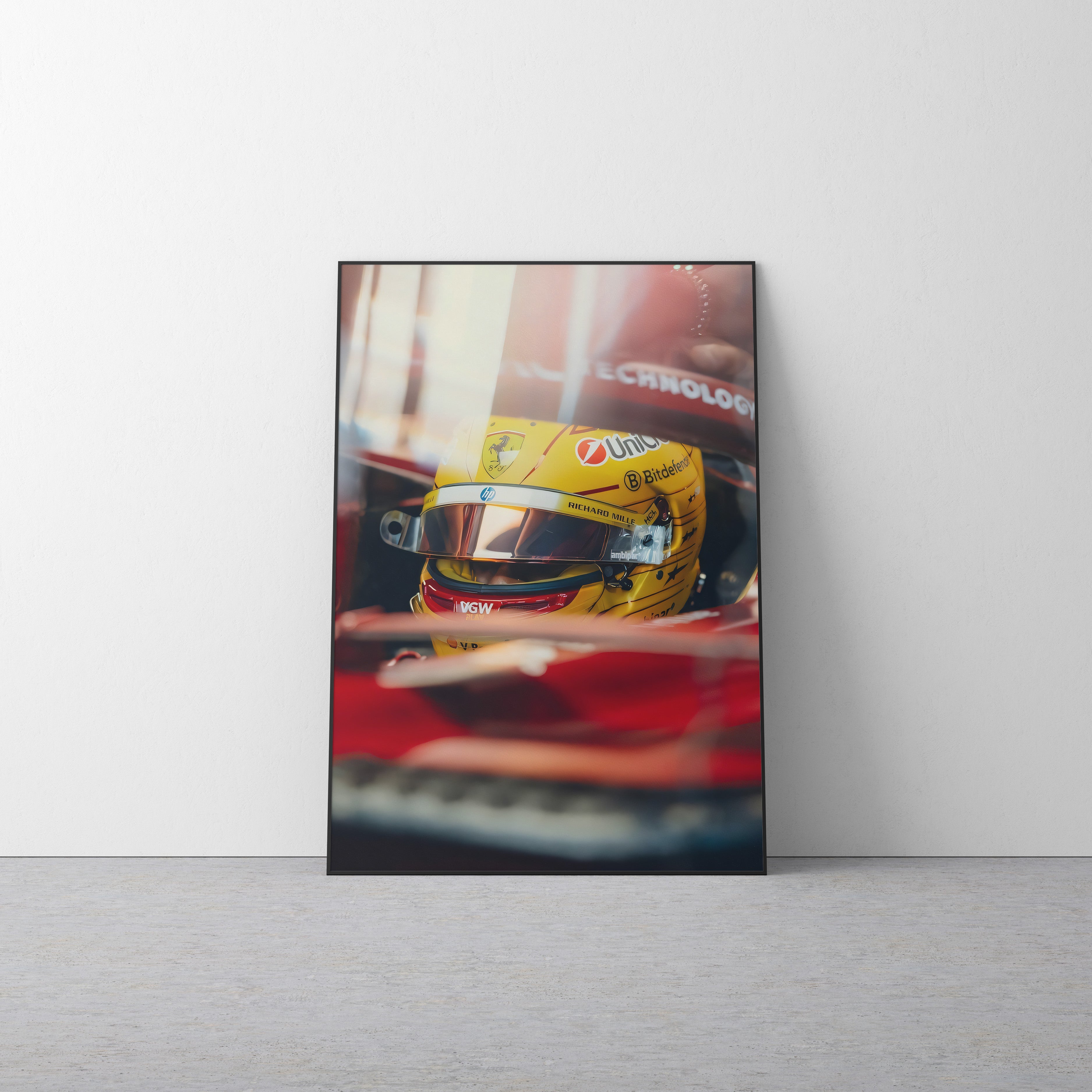 Lewis Hamilton 'Hazed' Canvas