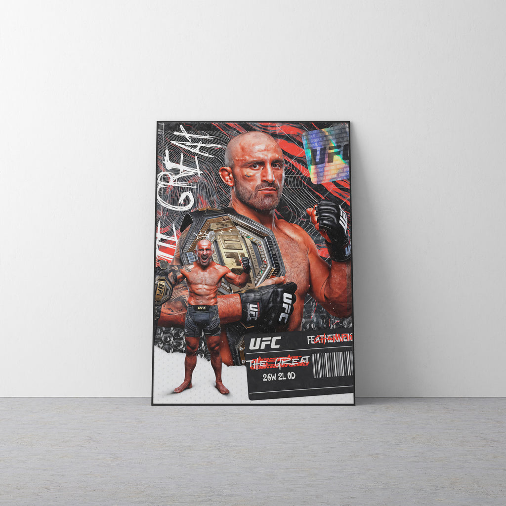 Alex Volkanovski 'The Great' Canvas