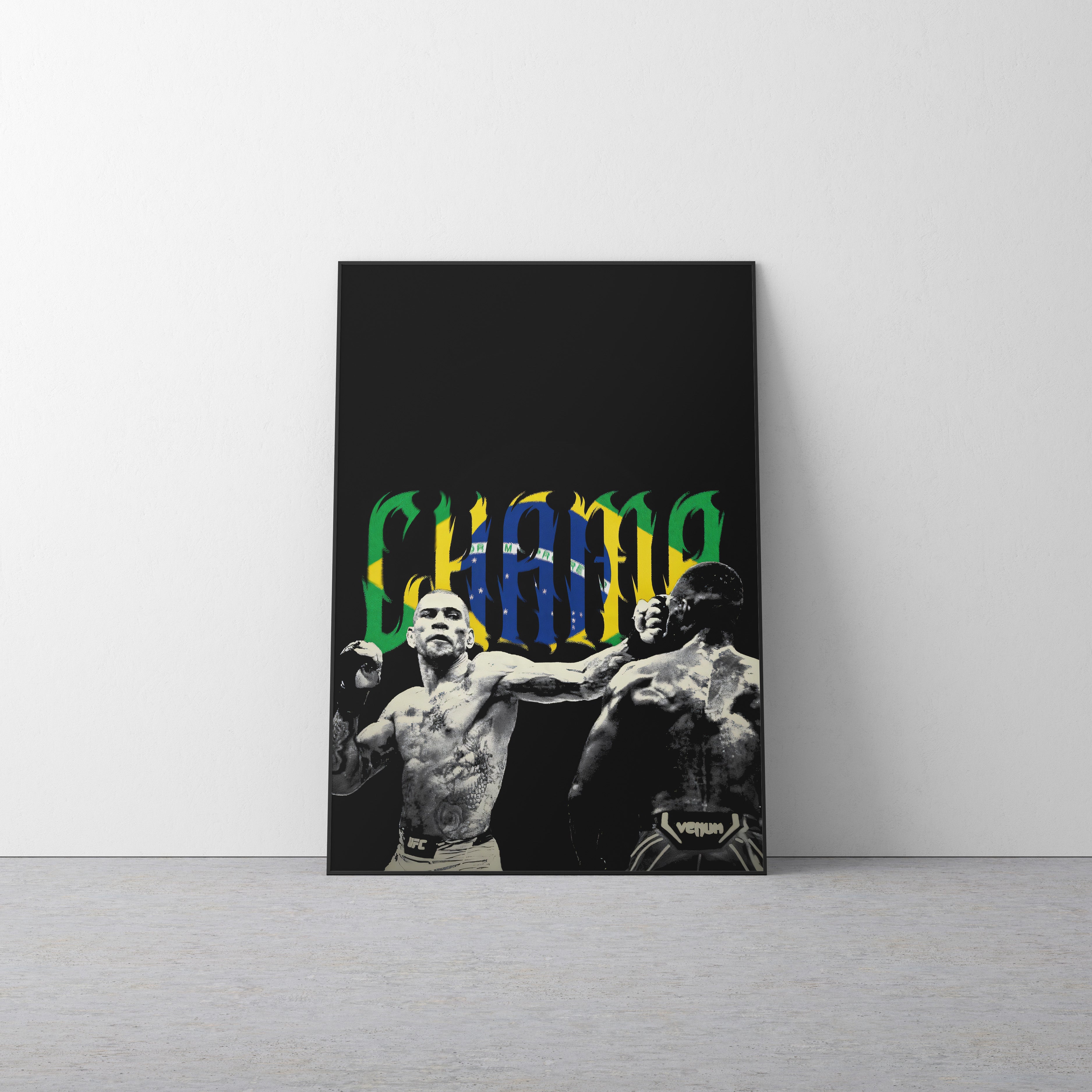 Alex Pereira 'Brazil' Canvas