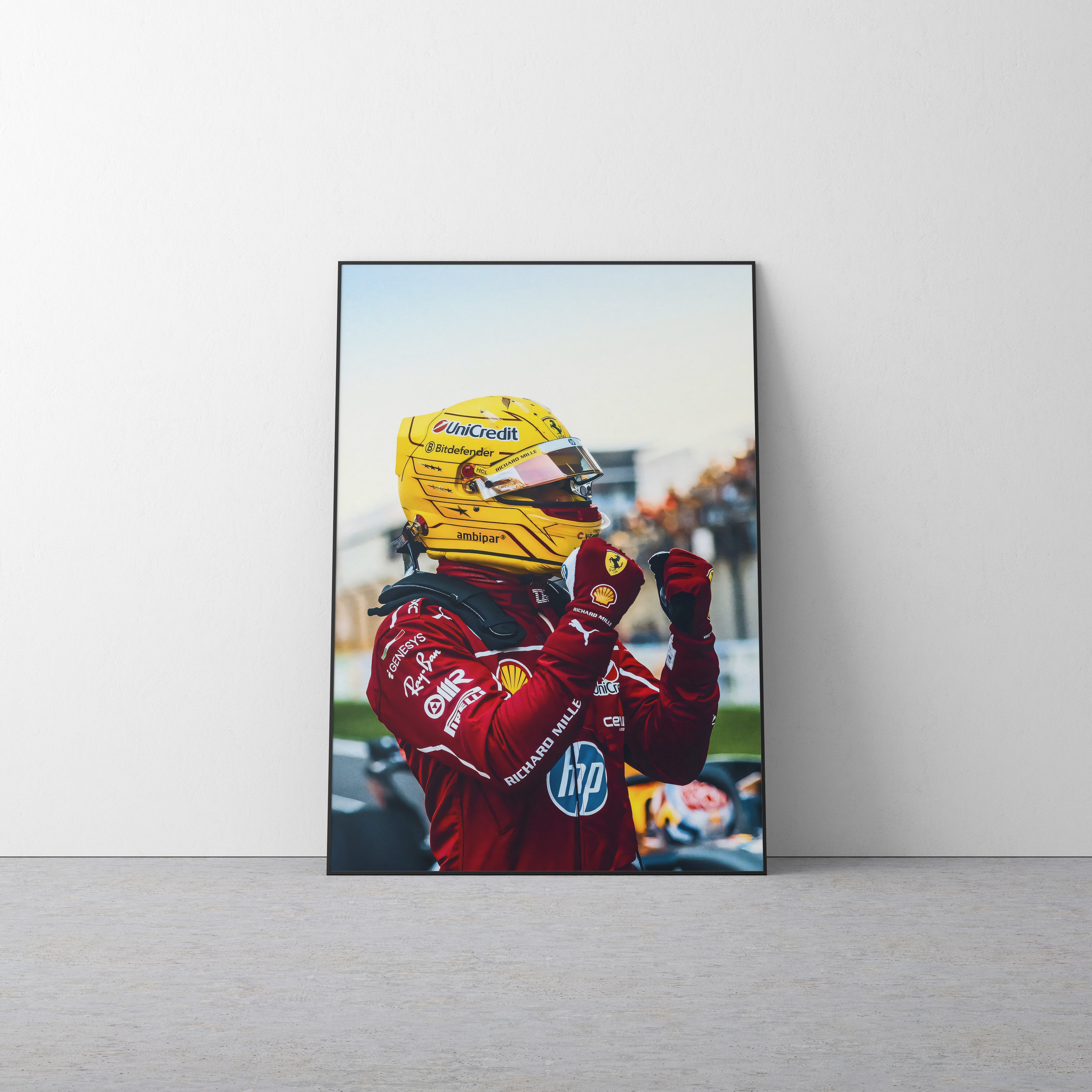 Lewis Hamilton 'Victory 25' Canvas
