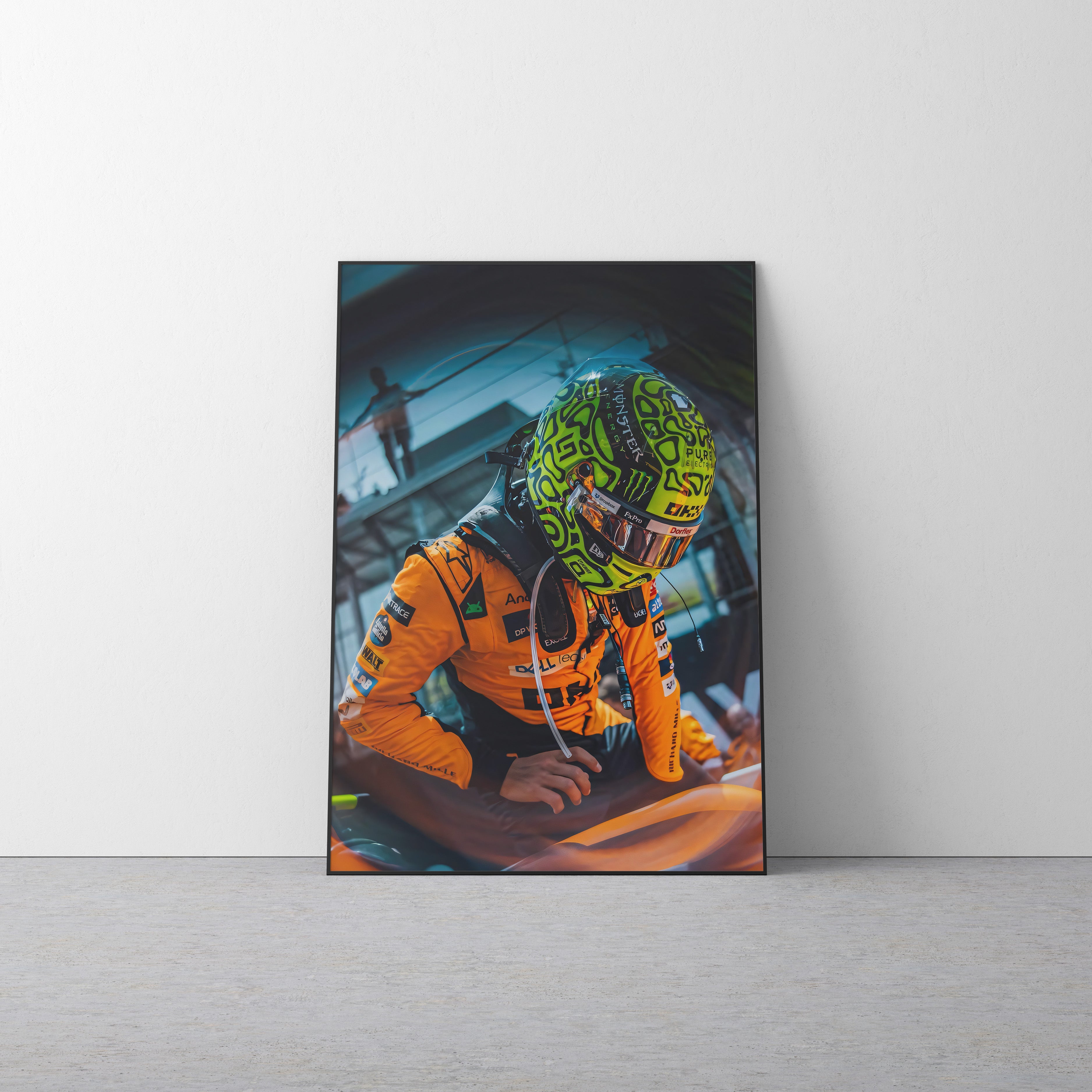 Lando Norris 'Close' Canvas