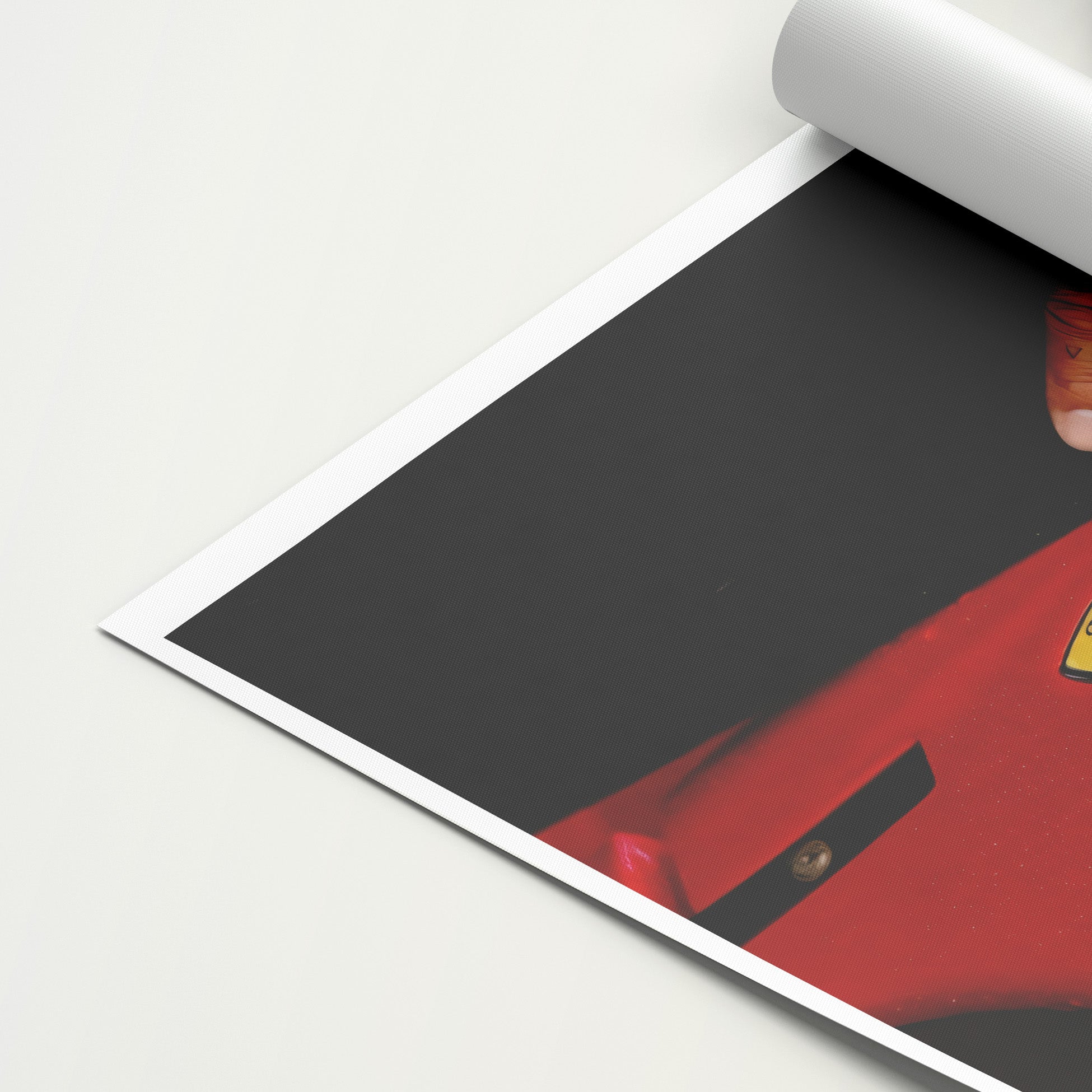 Lewis Hamiton 'Red' Canvas