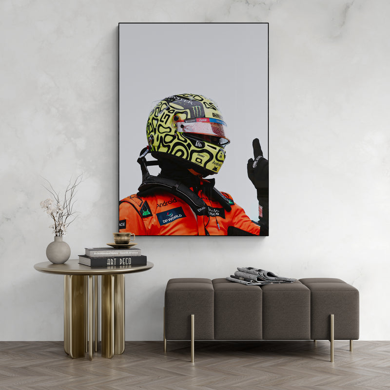 Lando Norris 'One' Canvas
