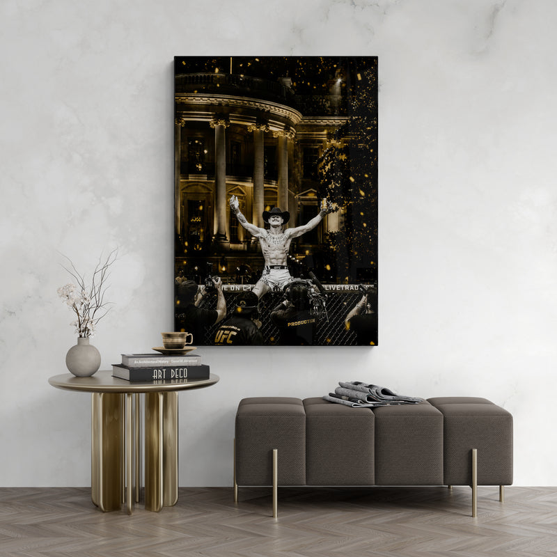 Diego Lopez 'White House' Canvas